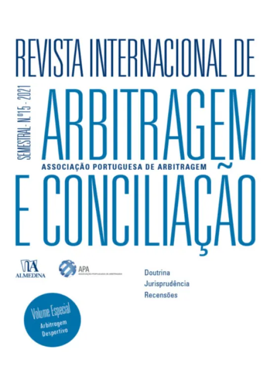 Revista Internacional de Arbitragem e Conciliação - Nº 15 - 2021