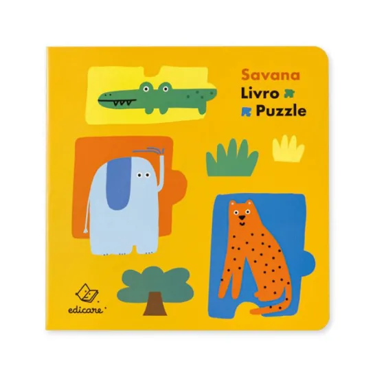 Savana - Livro-Puzzle
