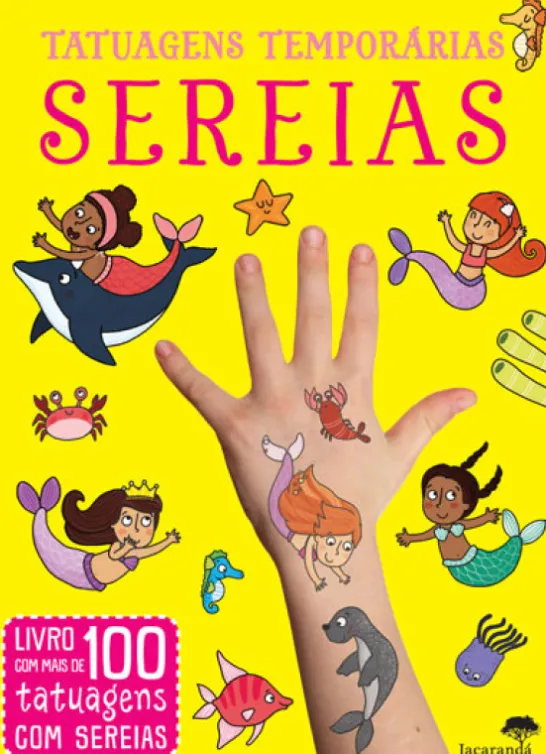 Sereias - Tatuagens Temporárias