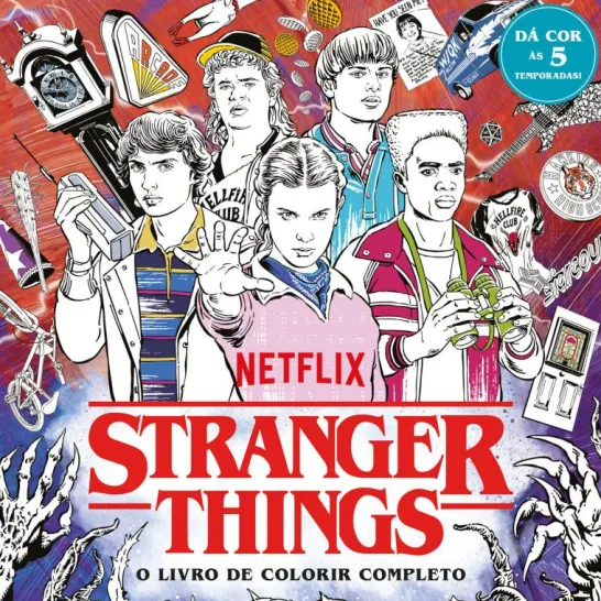 Stranger Things - O Livro de Colorir Completo