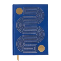 Suedette Hardcover Radiant Journal - Cobalt (FSC Mix Credit)