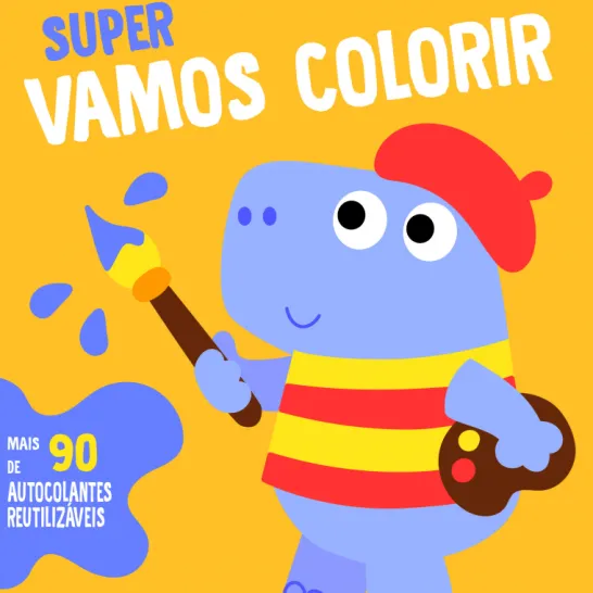 Super Vamos Colorir Hipo - Vamos Pintar