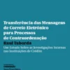 Transferência das Mensagens de Correio Eletrónico para Processos de Contraordenação - Um Estudo Sobre as Investigações Internas nas Instituições de Crédito