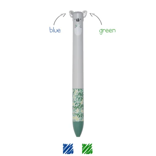 Two-Colour Ballpoint Pen - Click&Clack - Koala