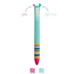 Two-Colour Ballpoint Pen - Click&Clack - Llama