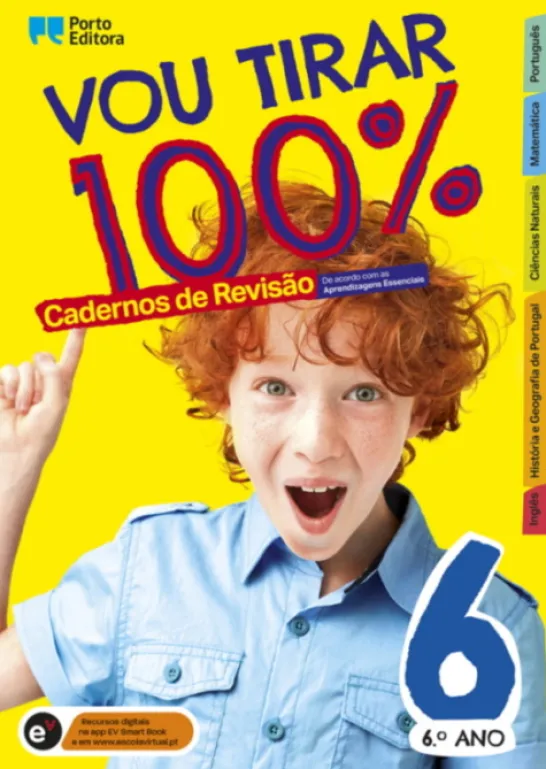 Vou tirar 100% - 6.º Ano Cadernos de Revisão